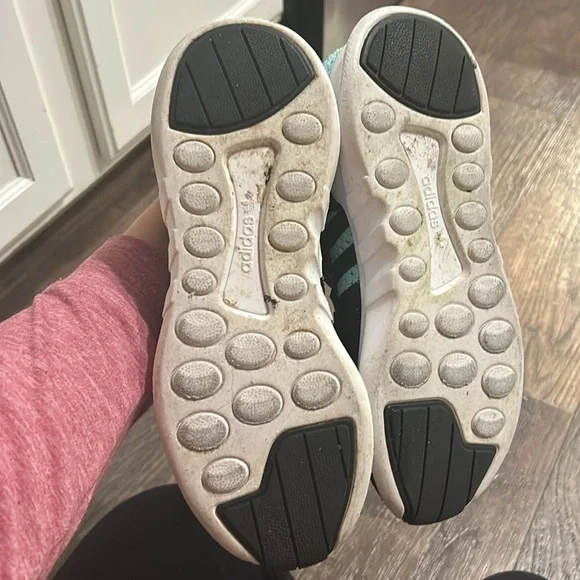 Adidas Equipment ADV / 91-16 Black/Aqua Sea Foam - Picture 7 of 8